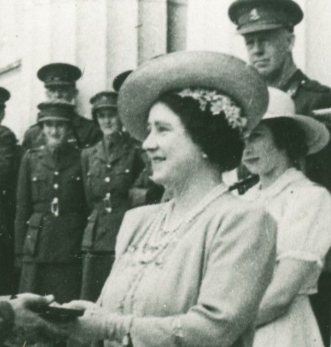 Queen Elizabeth Sandhurst College Cadet WWII WW2 Photo