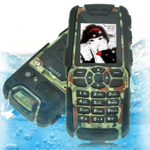 Waterproof in 3 Minutes Shockproof at T Unlocked Single Sim