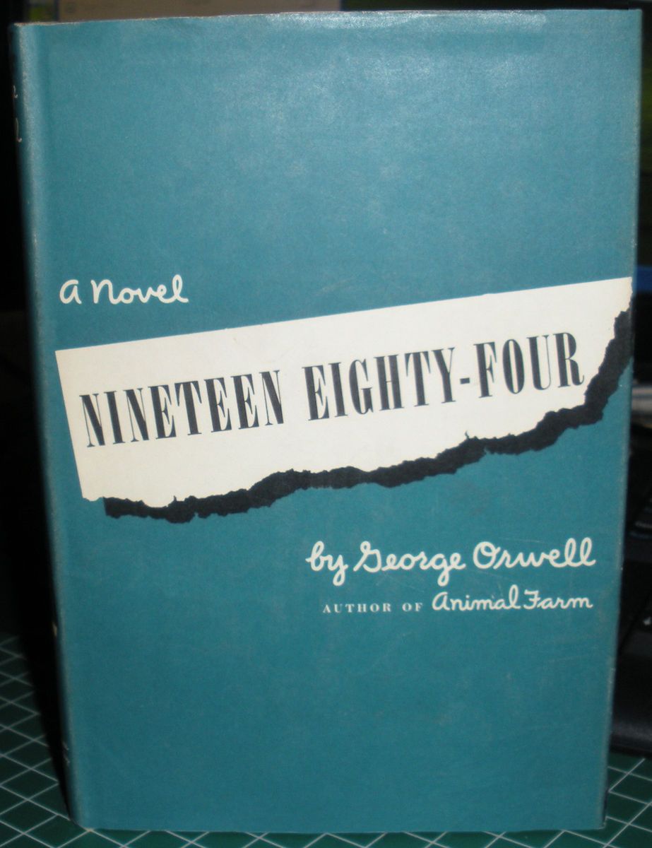 George Orwell Nineteen Eighty Four 1984 1949 HC DJ 1st BCE US