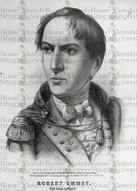 Robert Emmet Irish Rebel Leader Patriot Photo Picture