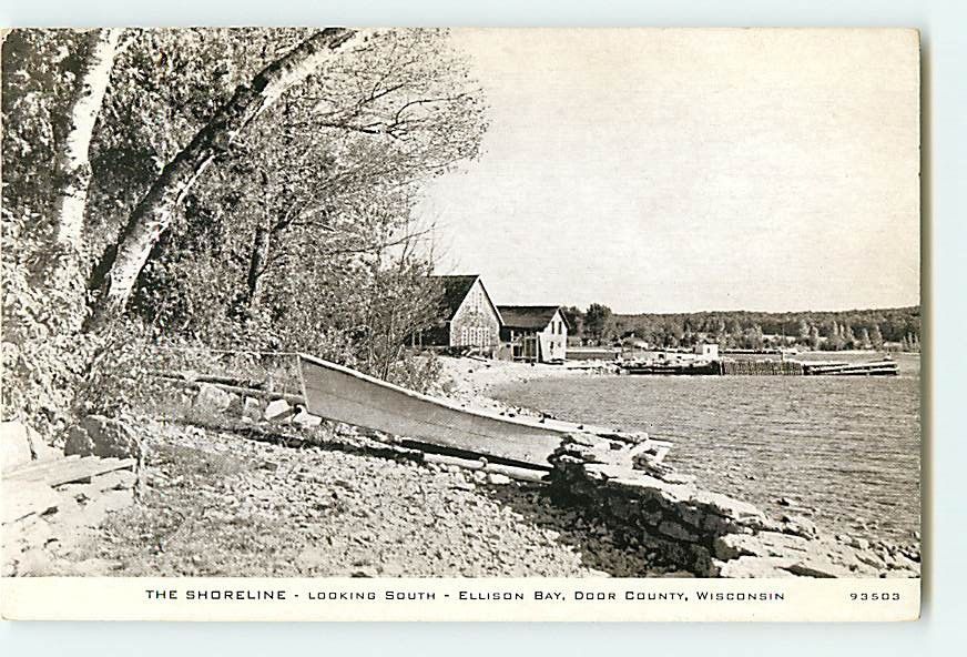 5702 Ellison Bay Door County, Wisconsin WI The Shoreline Looking South