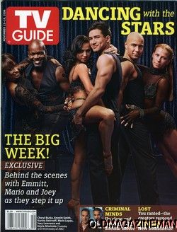 Mario Lopez Joey Lawrence TV Guide November 2006 Edyta