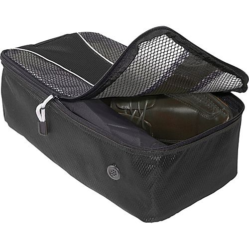 click an image to enlarge  shoe bag black