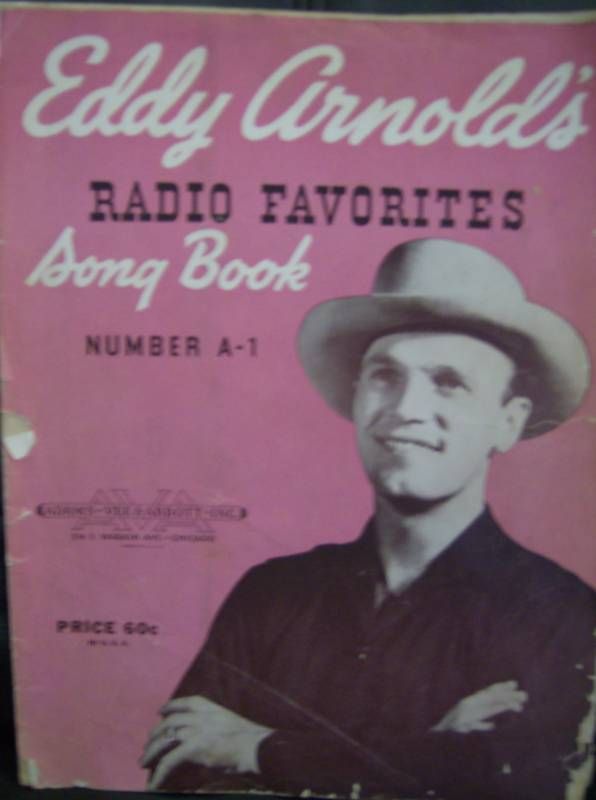 Eddy Arnolds Radio Favorites Song Book A 1 New Price