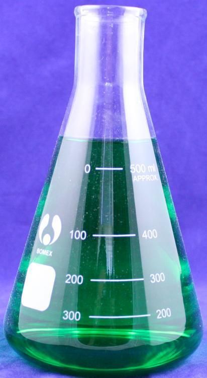 Borosilicate Bomex Glass Erlenmeyer Flask 500ml Flask