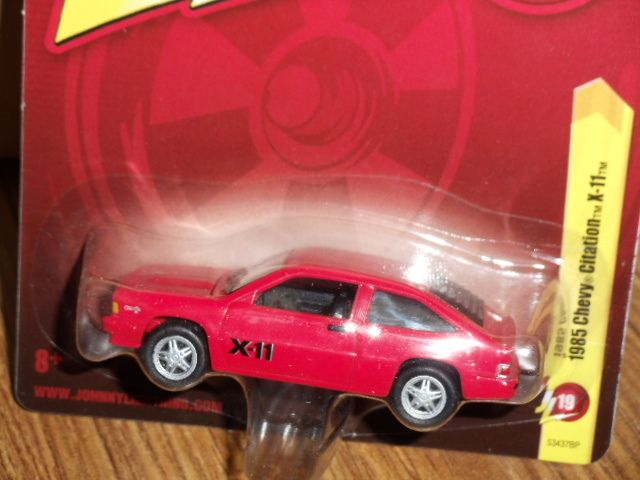 Johnny Lightning Forever 85 Chevrolet Citation x 11 Red