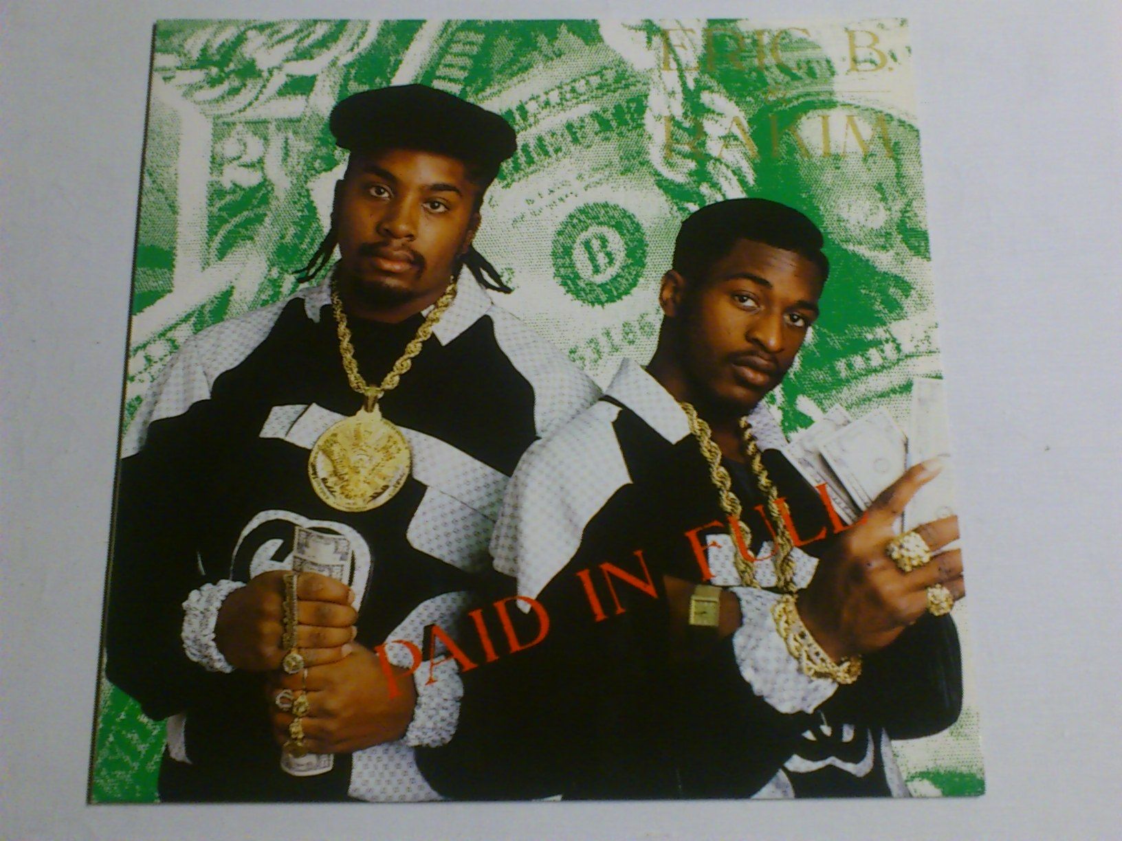 Eric B Rakim Paid in Full EX 4th Broadway Hip Hop LP