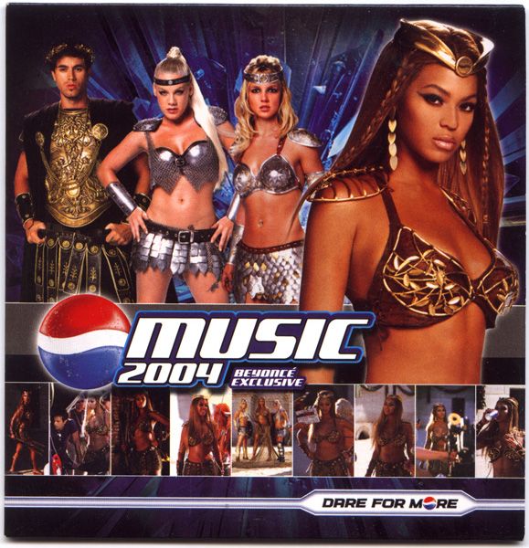 Exclusive Beyoncé CD Pepsi Music Dare for More Pink Britney Spears