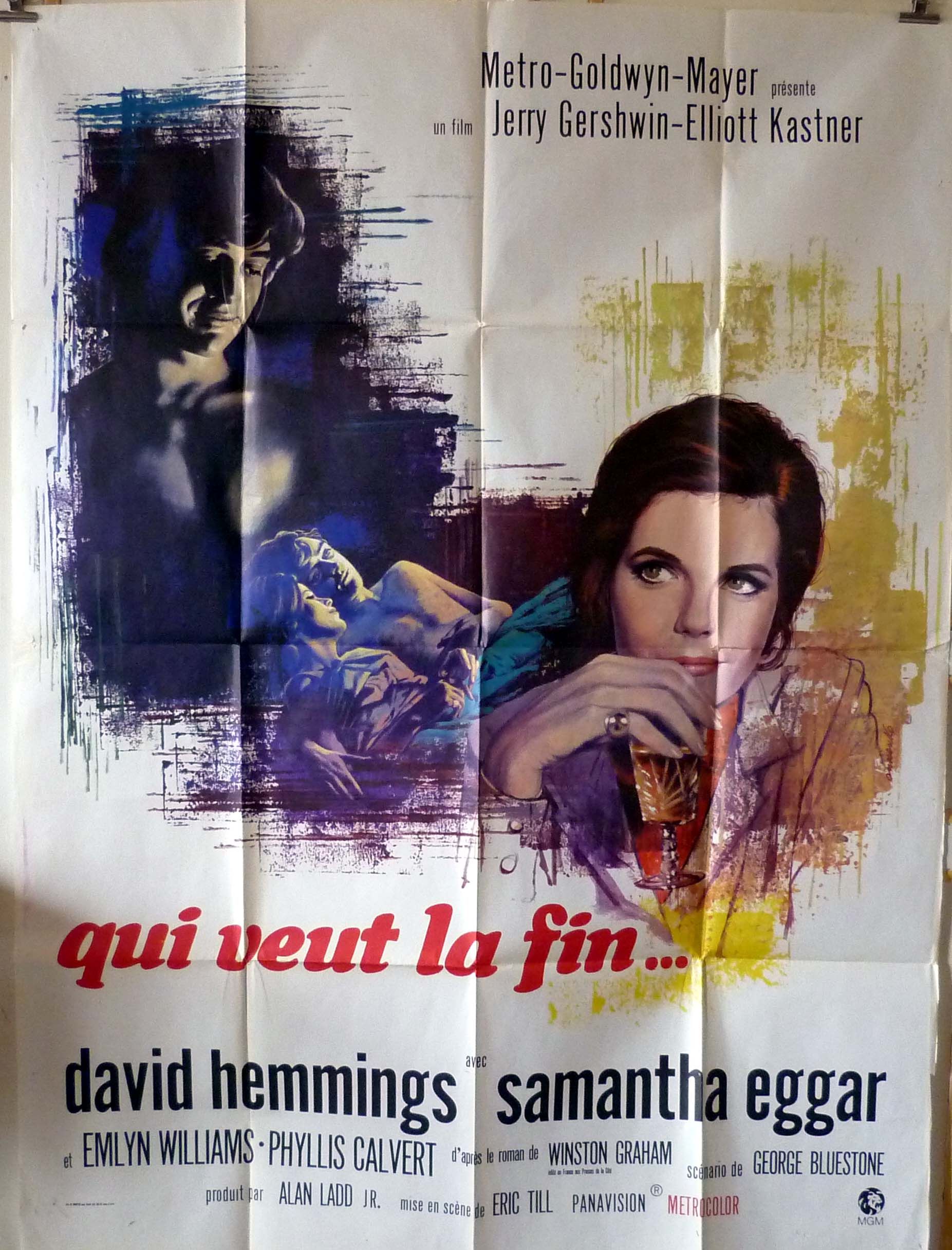 The Walking Stick 47x63 French 1970 Samantha Eggar