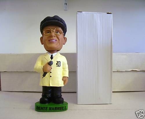 Ernie Harwell 02 Tigers Bobble Bobblehead SGA w Chip