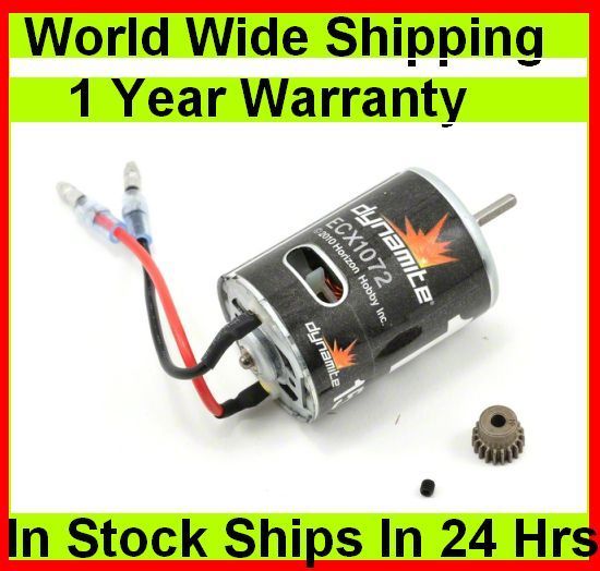 Electrix RC ECX1072 15T Brushed Motor w 19T Pinion Circuit Ruckus