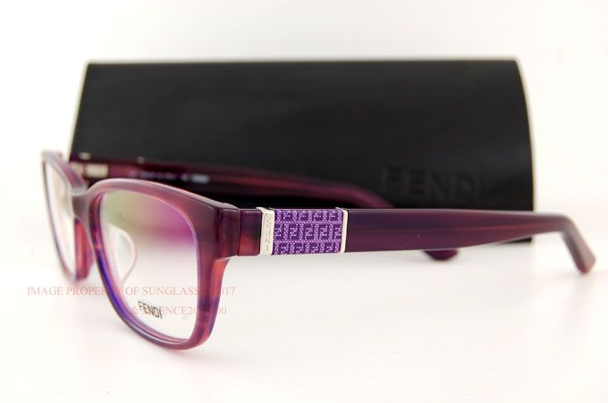 Brand New Fendi Eyeglasses Frames Model 958 Color 526 Purple Women