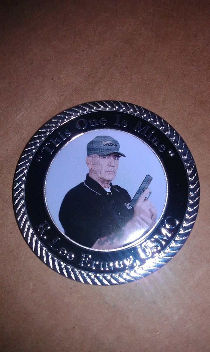  R Lee Ermey Glock Challenge Coin