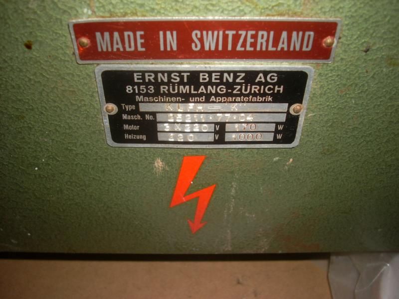 Ernst Benz KLFH Laboratory Padder