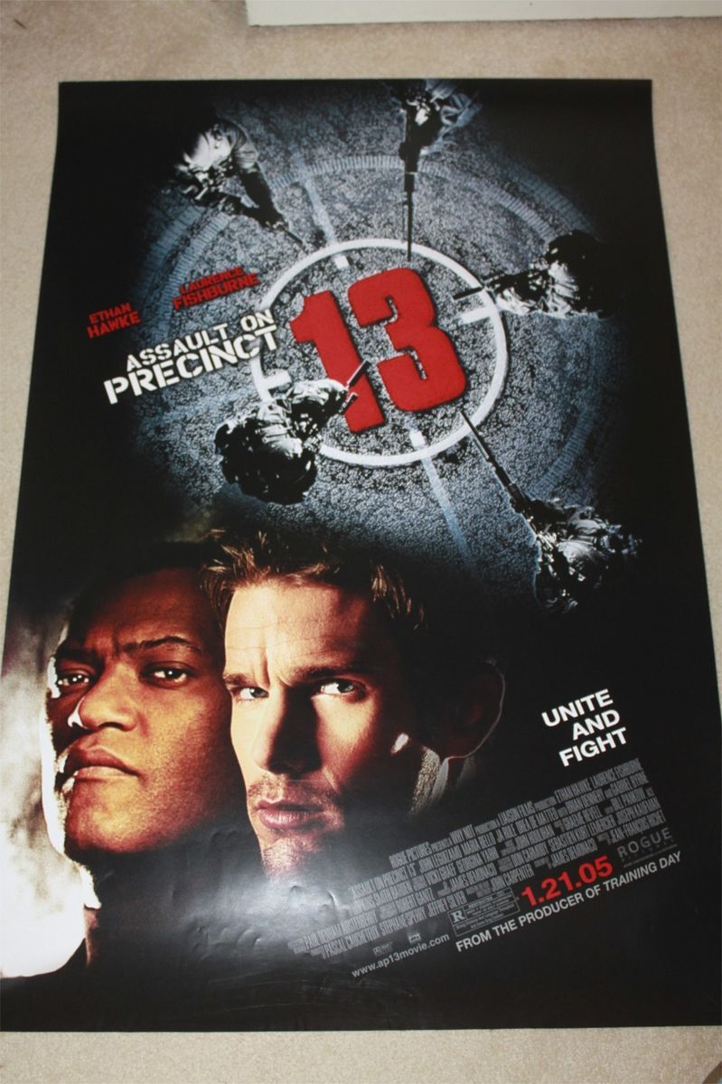  Poster Assault on Precinct 13 Advance DS 1sh 05 Ethan Hawke