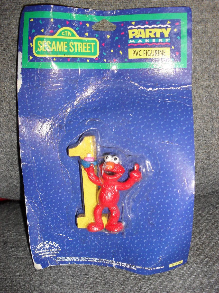 Sesame Street Elmo 1st Birthday Cake Decoration