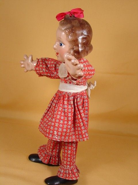 Vintage Composition Flexy Doll Ideal Baby Snooks Fanny Brice 1938