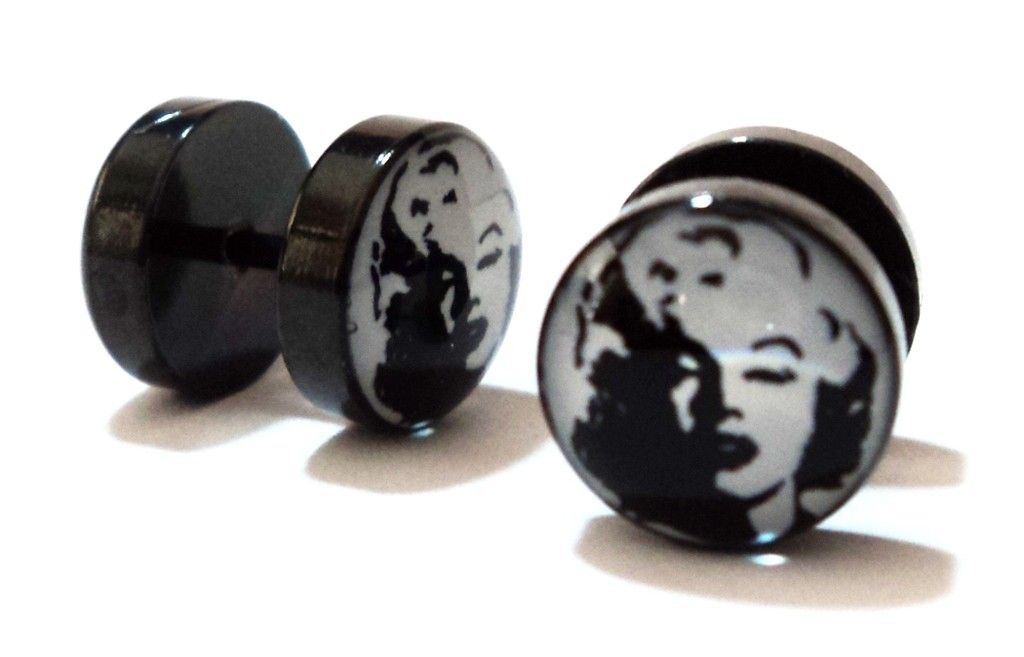  Hot Brand New 16g Logo Fake Plugs