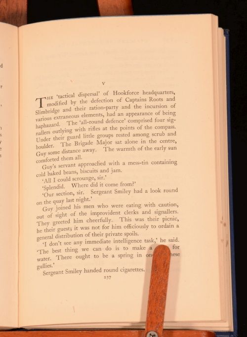 details a first edition of the second novel in waugh