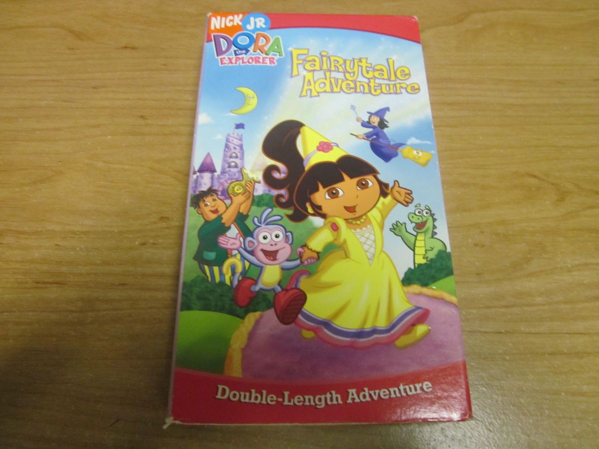 Dora The Explorer Fairytale Adventure VHS Video Nick Jr on PopScreen