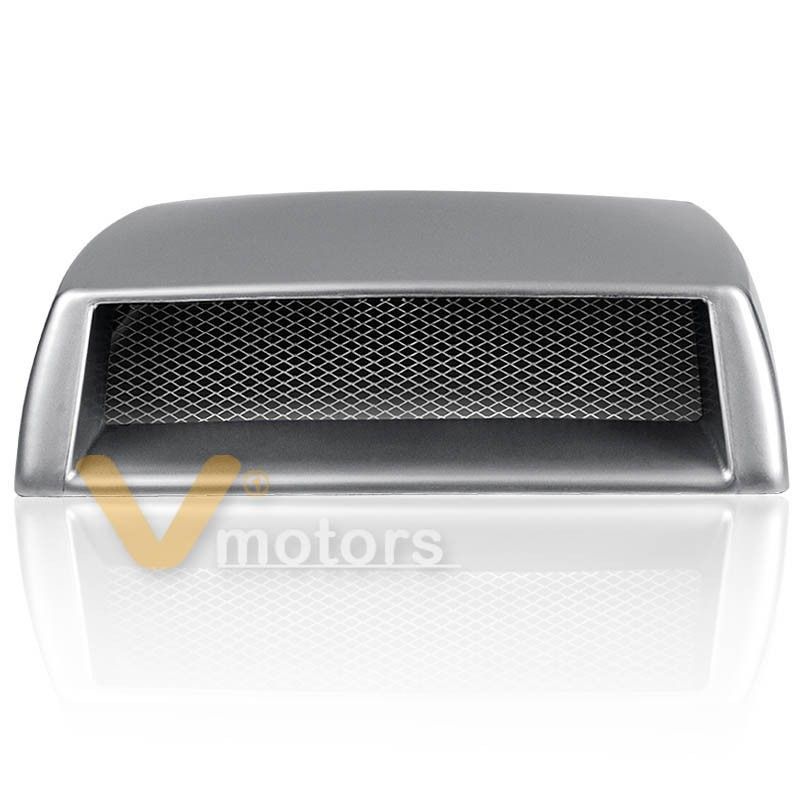  Paintable JDM Turbo Air Flow Intake Vent Hood Scoop Cover 13.5 X 10