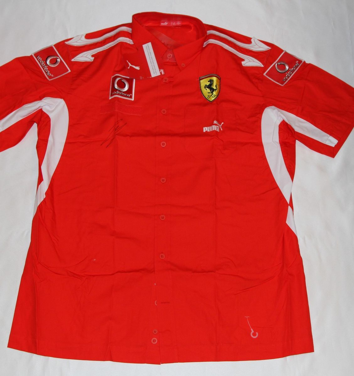 Felipe Massa Autographed Puma Ferrari F1 Shirt with COA