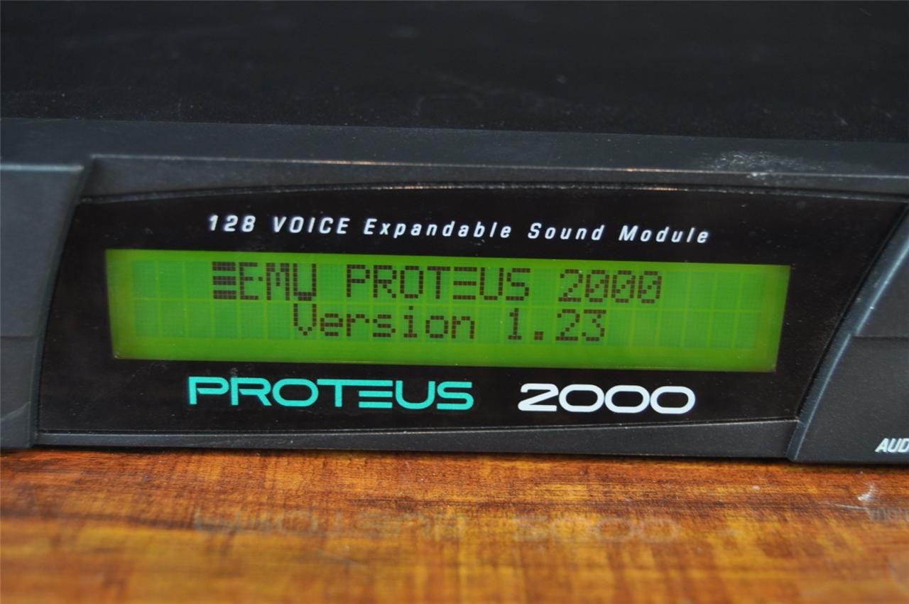 MU Proteus 2000 128 Voice Expandable Sound Module 3311