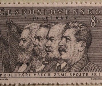 Czechoslovakia   Marx, Engles, Lenin & Stalin   Pioneers of Communism