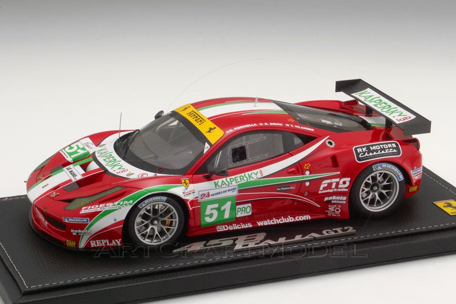 FERRARI 458 ITALIA GT2 2011 Le Mans #51 AF Corse 118 Ltd 150 pcs