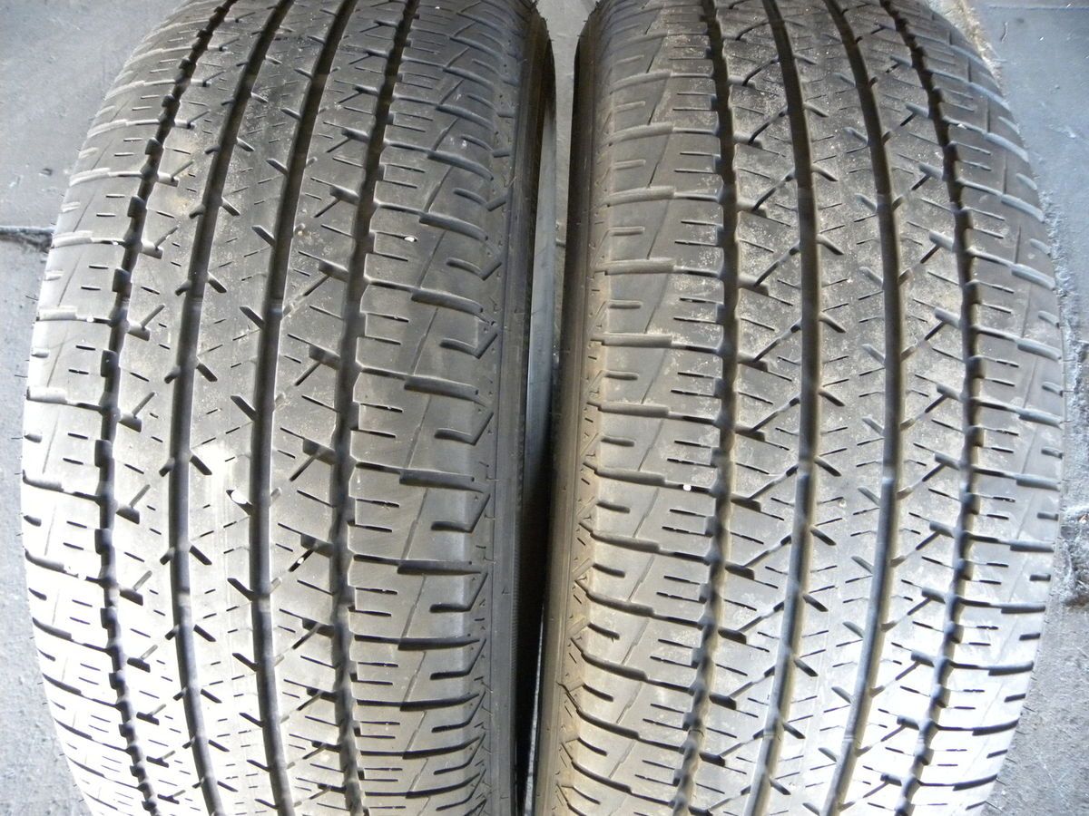 235 60 17 Firestone FR710 65 Tread Left 2 Tires 100T