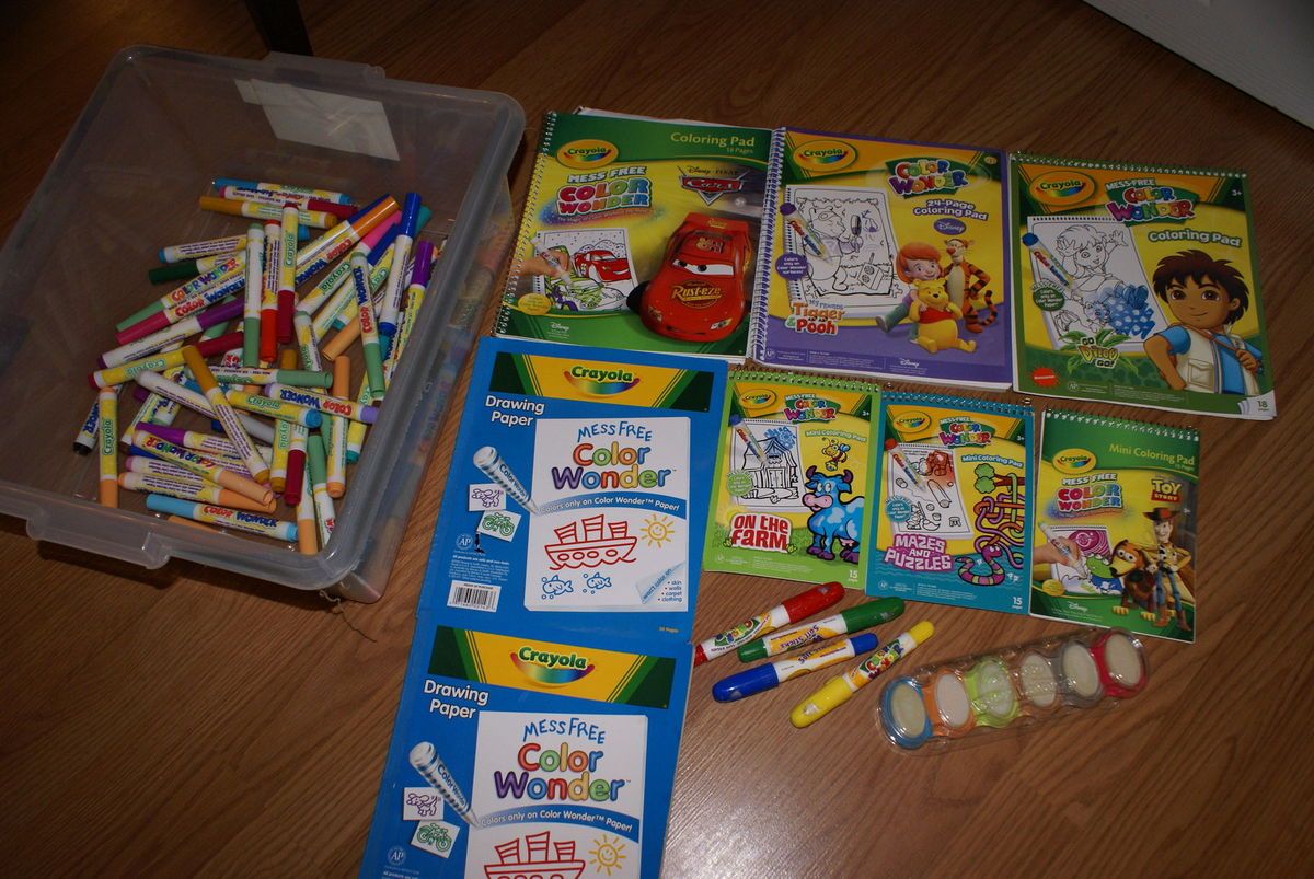 Crayola Color Wonder Drawing Pad, 30 Pages