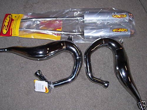 Yamaha 350 Banshee Exhaust FMF Fatty Pipes Silencers