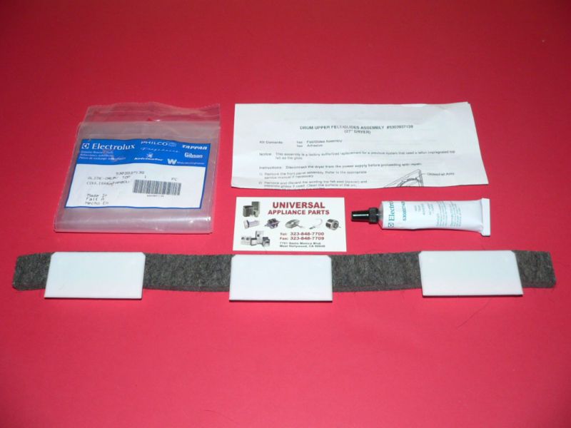  New Frigidaire Kenmore Dryer Upper Top Felt Seal WE03X10001