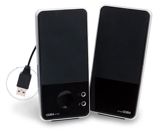 Cosy SP1080 Multi Flat Speaker for Laptop Desktop PC