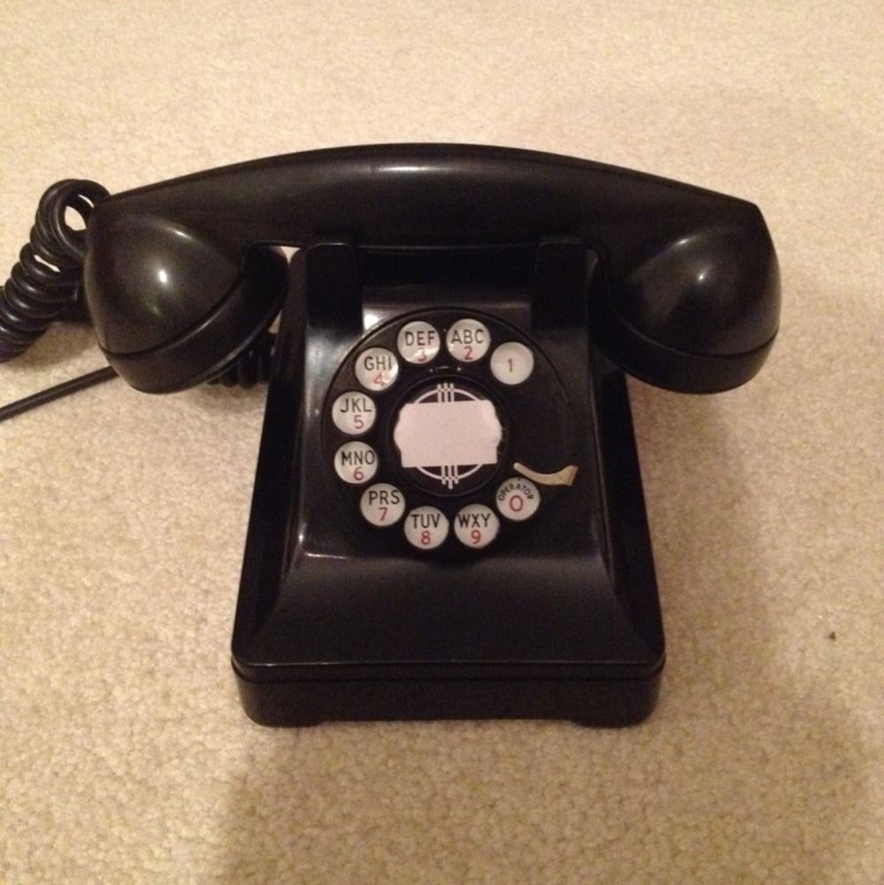 Art Deco Western Electric 302 antique Lucy vintage telephone All