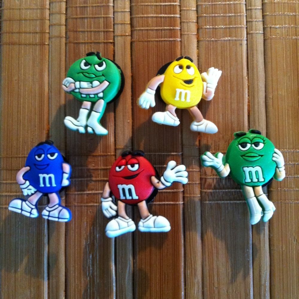 Shoe Charms Fit Crocs Jibbitz Set of 5 Colorful M MS