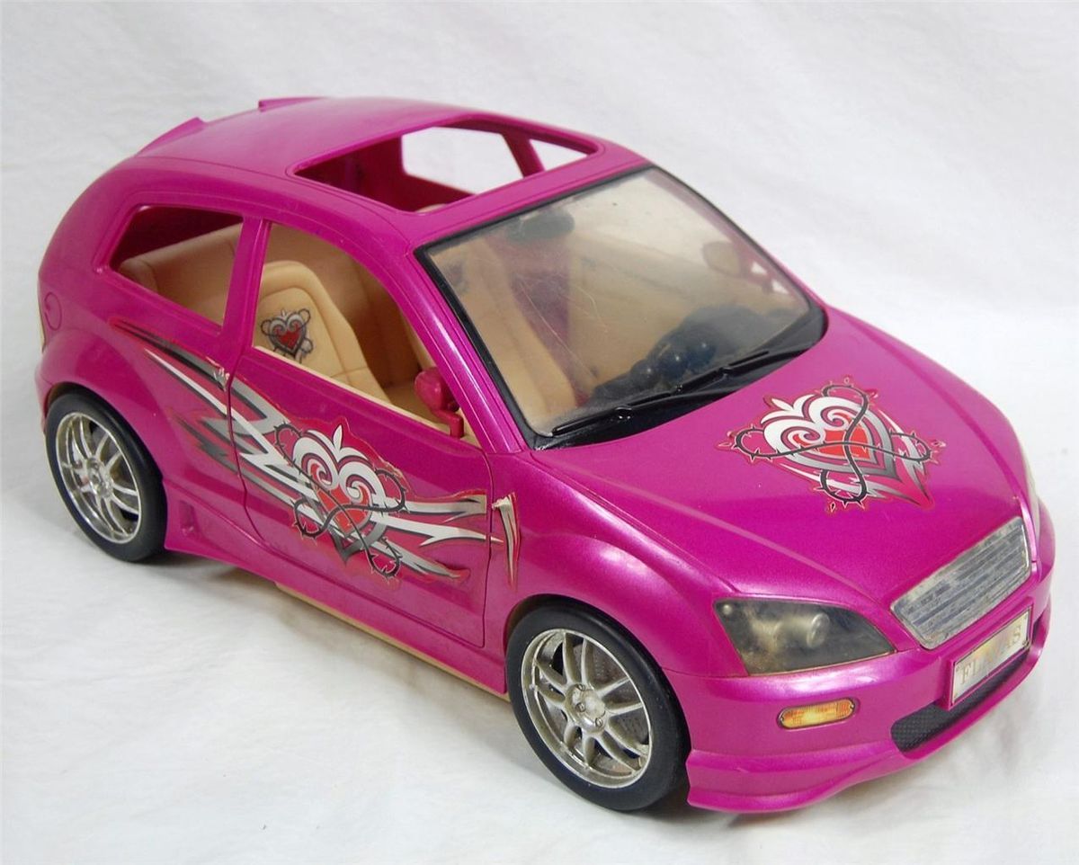 RARE FLAVAS DOLL STREET ROD CAR FITS BARBIE BRATZ DISCONTINUED