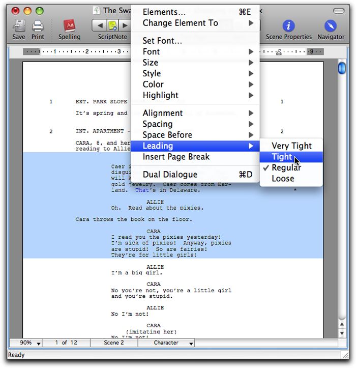 New Final Draft 8 for Screenwriting for Win Mac