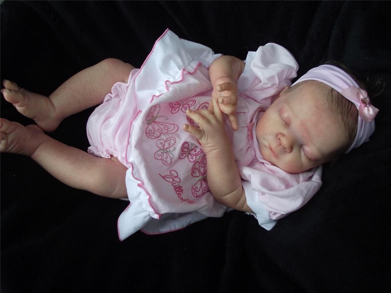 LILLBEES REBORN BABY GIRL SERAH SCULPT half torso *a stoete