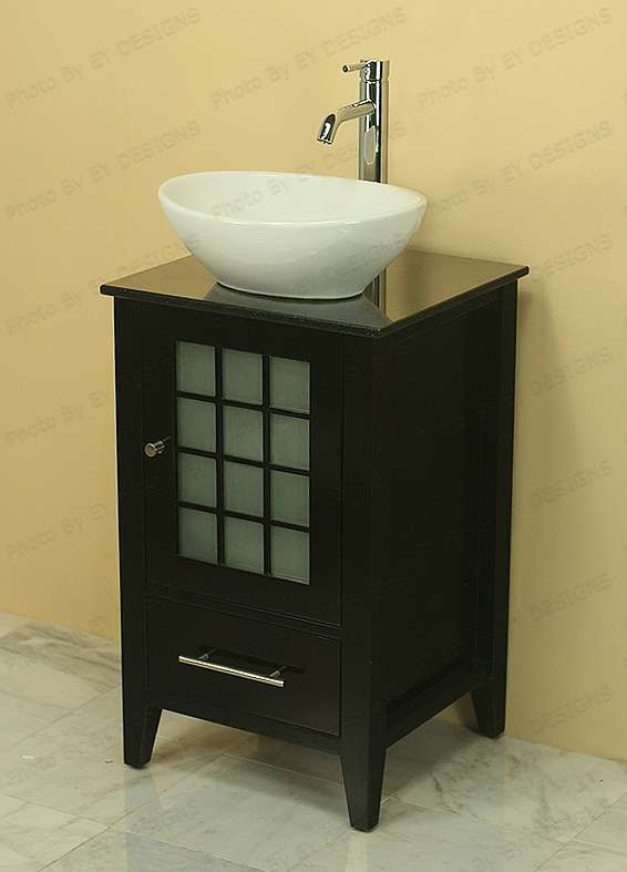  with Oval Ceramic Sink and Chrome Faucet with Drain and P Trap