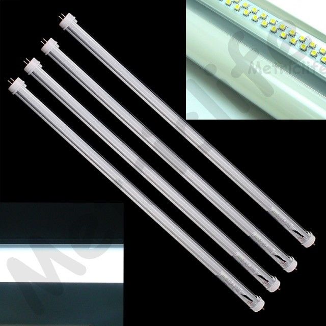  LEDs 3528 Frosted Cover T8 Tube Light 9W Fluorescent AC 85 265V