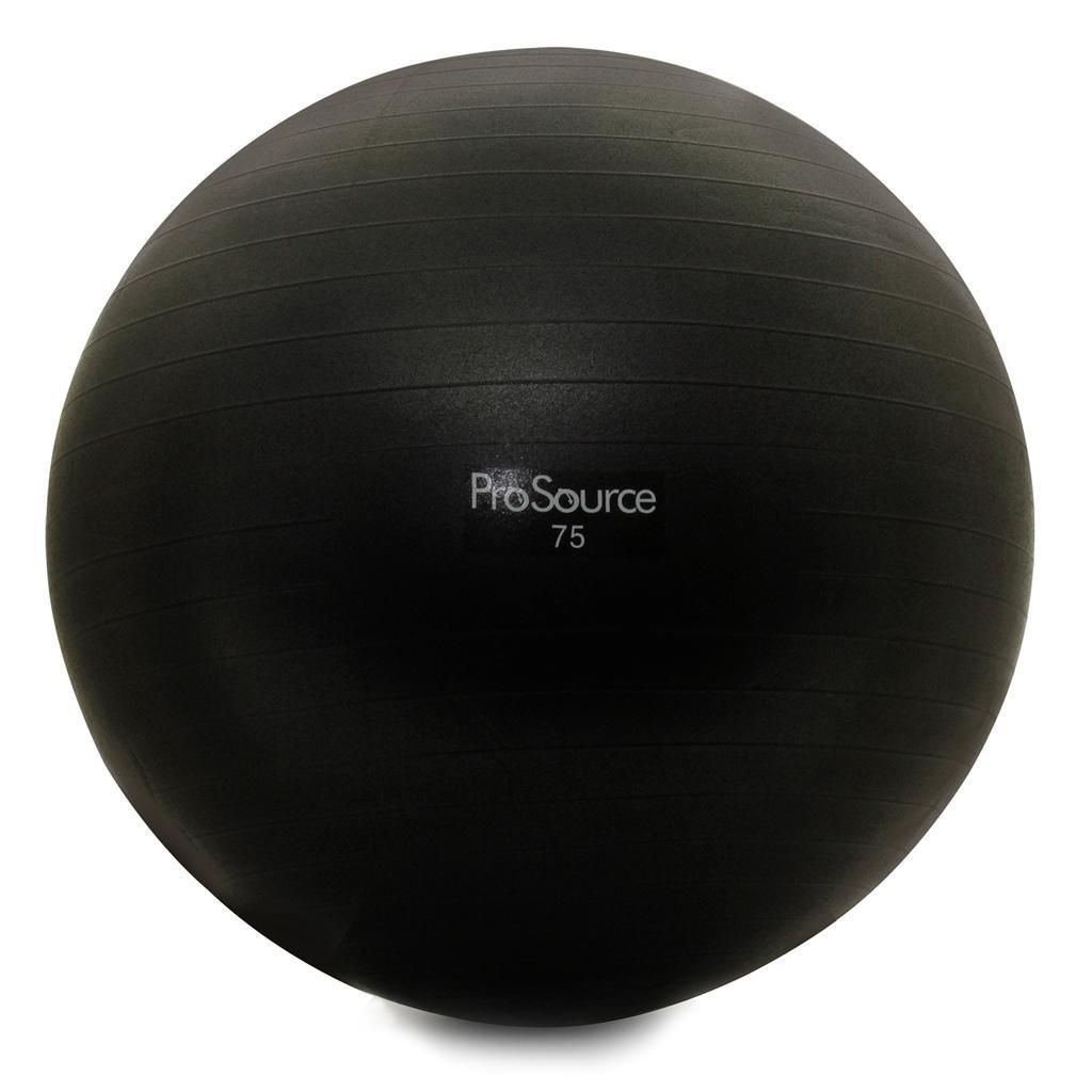 ProSource Fitness Gear Body Yoga Pilates Exercise Swiss Ball 75 cm w