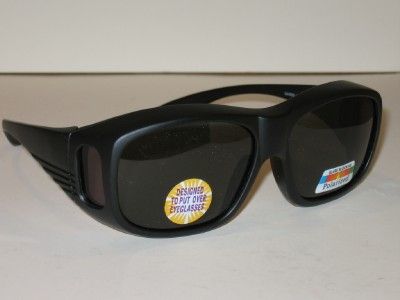 Polarized Wear Fit Over Glasses Goggle Sunglasses Medium Size