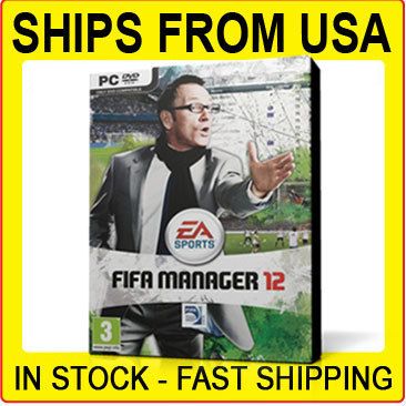 FIFA Manager 12 Soccer Football EA Sports PC Game 2011 BOXED DVD