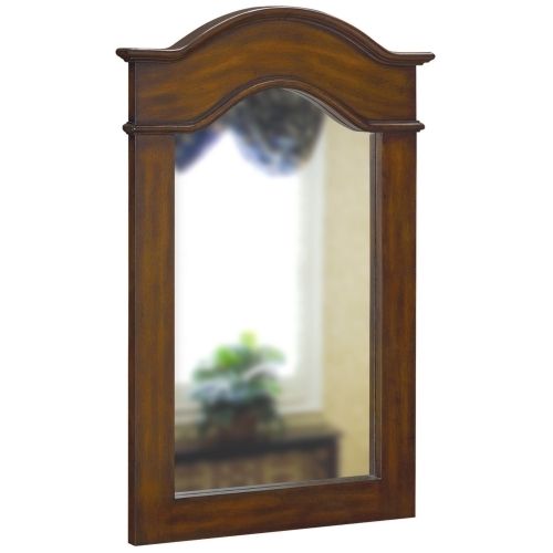 Belle Foret BF80055 French Country Single Wall Mount Mirror Dark