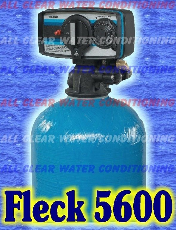 Fleck 5600 Metered On Demand Water Softener 32k