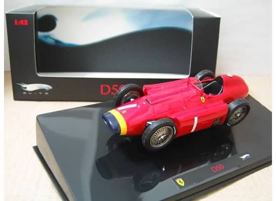 Ferrari D50 #1 Winner British GP 1956 1/43 HotWheels Elite P9947