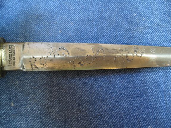 US Civil War Officer Sword Mansfield Lamb Forestdale RI