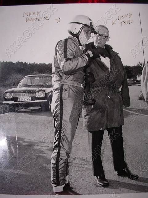 RARE Photo Ferry Porsche Mark Donohue Racing Sportscar