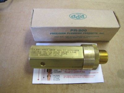 PR 500 PPP Automatic Trap Primer keeps p traps wet Plumbing